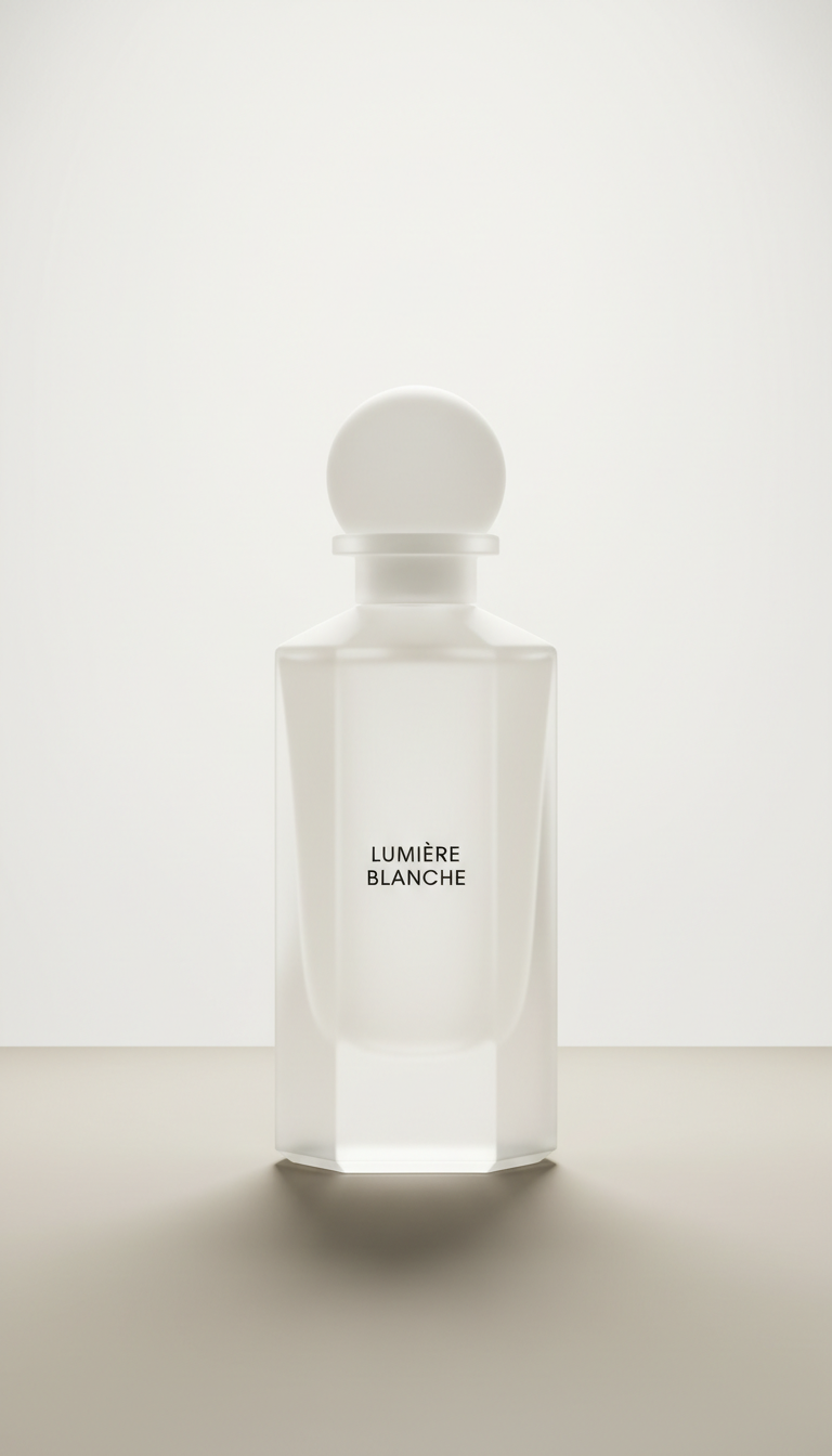 Extrait de parfum lumière blanche con matices almizclados